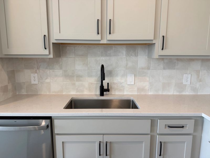 Designer finishes and stainless steel appliances included with AW Collection® Artisan