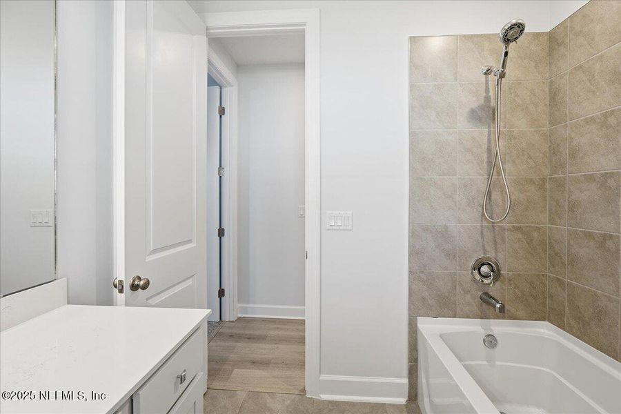 Furnished interior view inside a new home in Trailmark - Phase 6, St. Augustine (Image 42). Furnished interior view inside a new home in Trailmark - Phase 6, St. Augustine (Image 42).