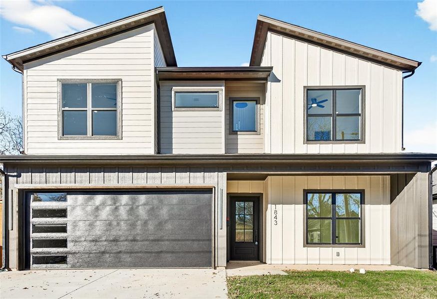 Front exterior of a new home in , Dallas, TX, highlighting curb appeal (Image 1). Front exterior of a new home in , Dallas, TX, highlighting curb appeal (Image 1).