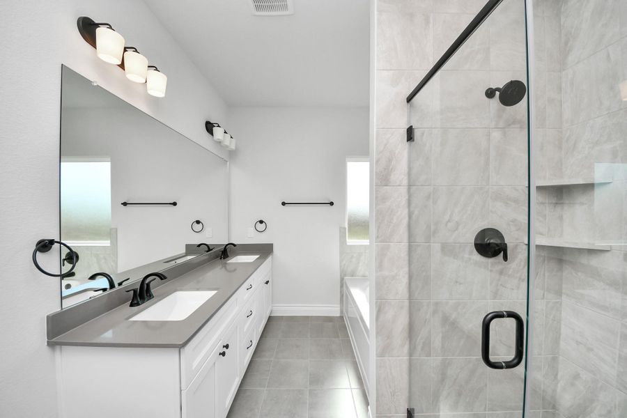 Furnished interior view inside a new home in Lexington Heights, Willis (Image 14). Furnished interior view inside a new home in Lexington Heights, Willis (Image 14).