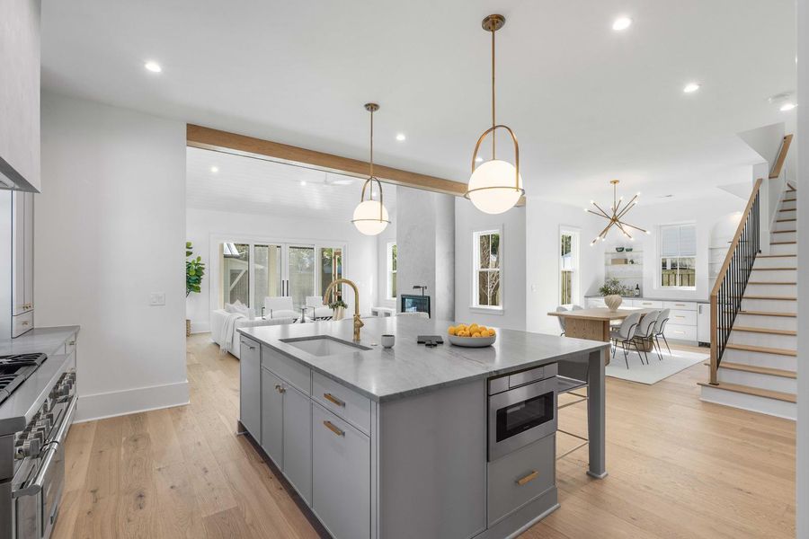 Furnished interior view inside a new home in , Mount Pleasant (Image 17).