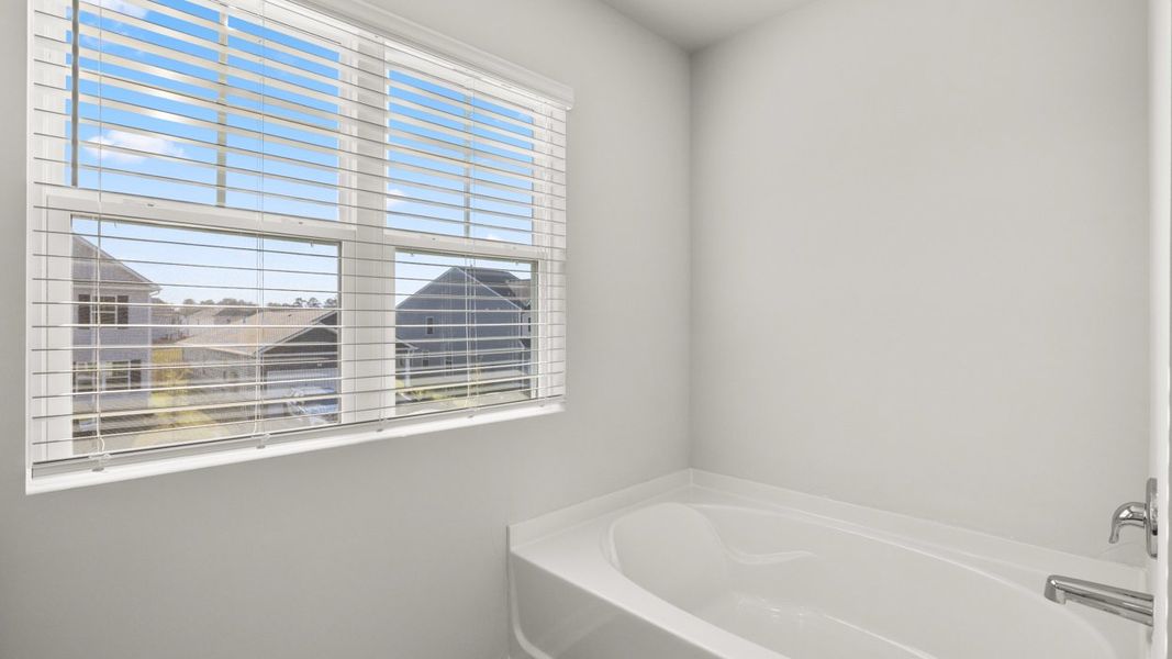 Representative interior finishes for a home built from the Somerset by D.R. Horton in Highland Hills, Graniteville (Image 9).