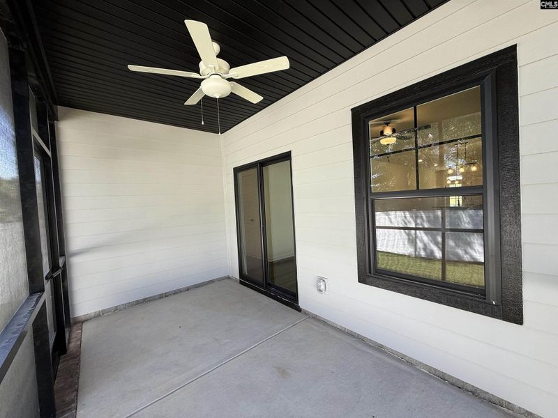 Exterior details and patio area of a home in Dunbar Village, Cayce (Image 25).