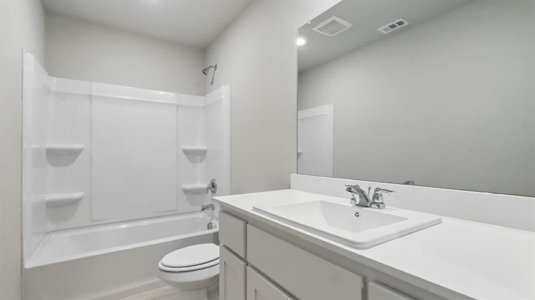 Furnished interior view inside a new home in Orchard Village, Fort Worth (Image 11). Furnished interior view inside a new home in Orchard Village, Fort Worth (Image 11).