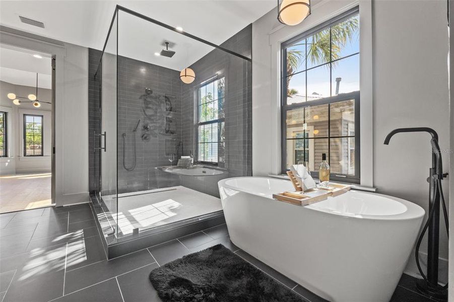 Furnished interior view inside a new home in , Tampa (Image 51).