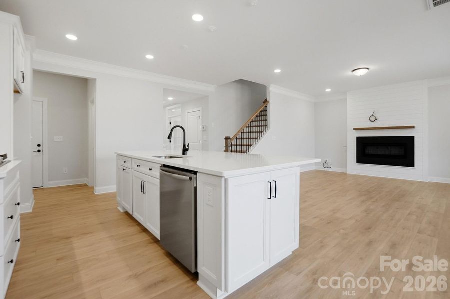 Furnished interior view inside a new home in Founders Landing | 55+ Community, Gastonia (Image 7).