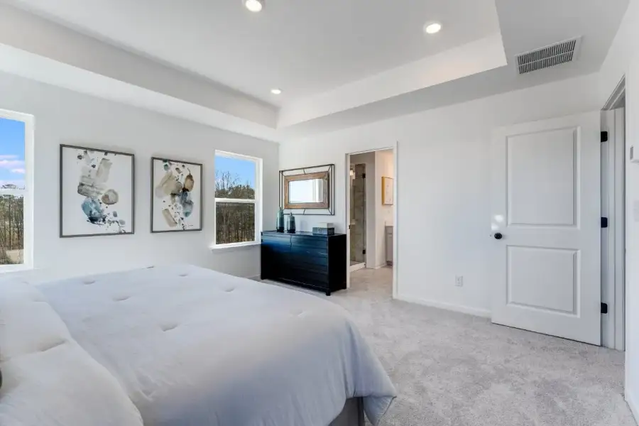 Furnished interior view inside a new home in Alder Creek, Cumming (Image 21).