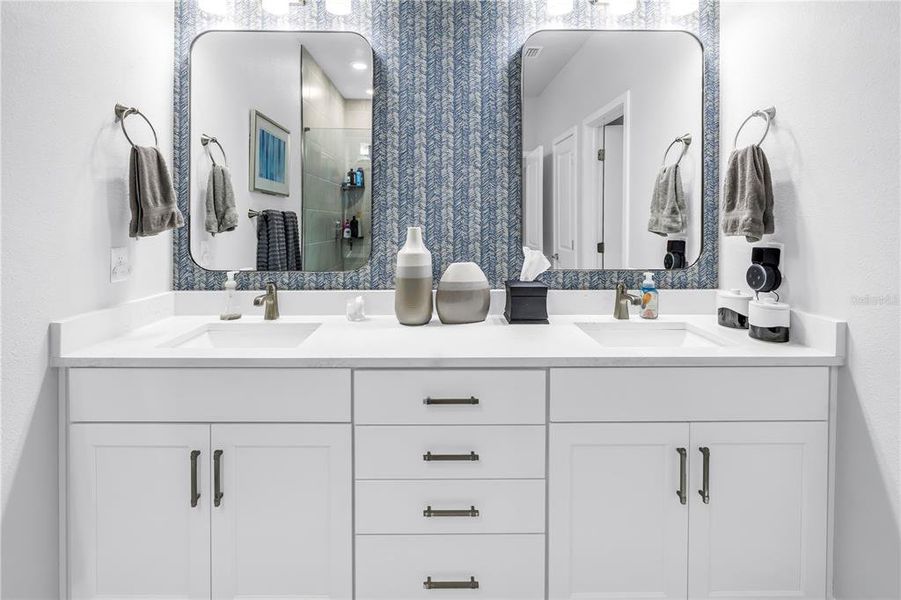 Furnished interior view inside a new home in , St. Petersburg (Image 45).