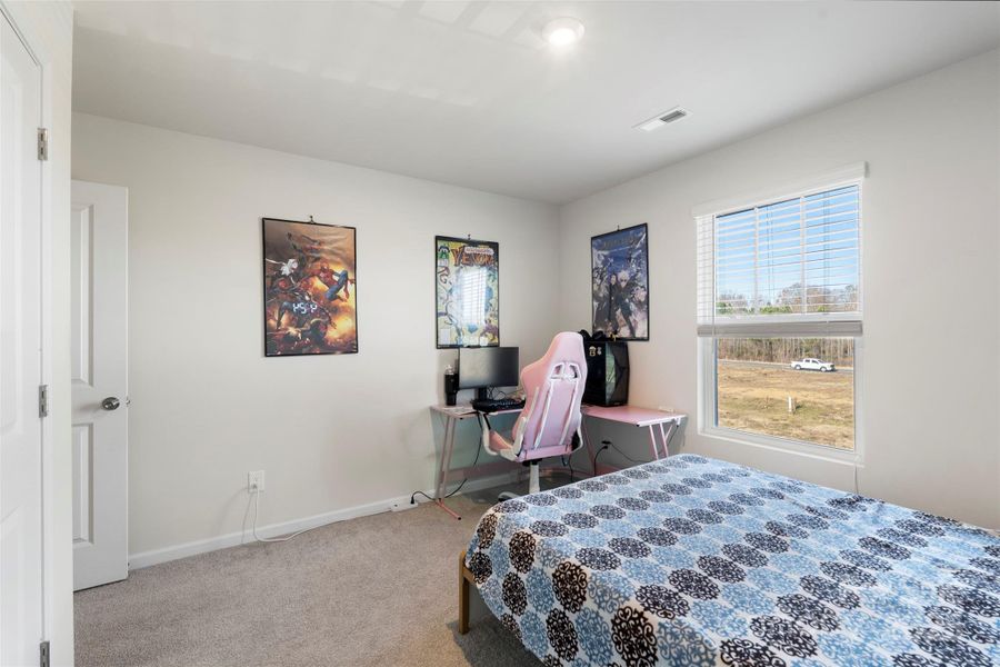 Furnished interior view inside a new home in Waxhaw Landing, Monroe (Image 11).