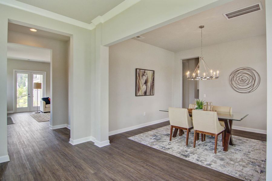 Representative furnished interior of a home built from the Shepard by Ashton Woods in Midtown at Nexton, Summerville (Image 6).