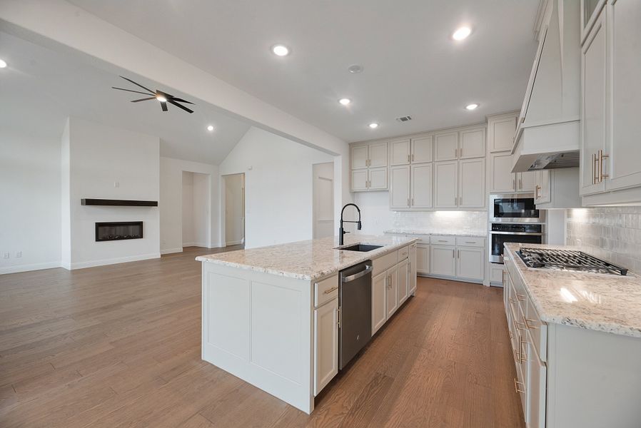 Furnished interior view inside a new home in Paloma Ranch, New Fairview (Image 6).