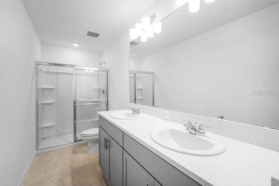 Furnished interior view inside a new home in The Townhomes at Skye Ranch, Sarasota (Image 8).