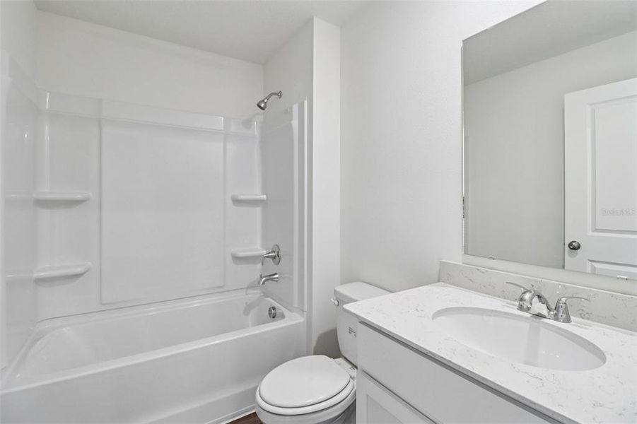 Furnished interior view inside a new home in Sumter Villas, Sumterville (Image 10).