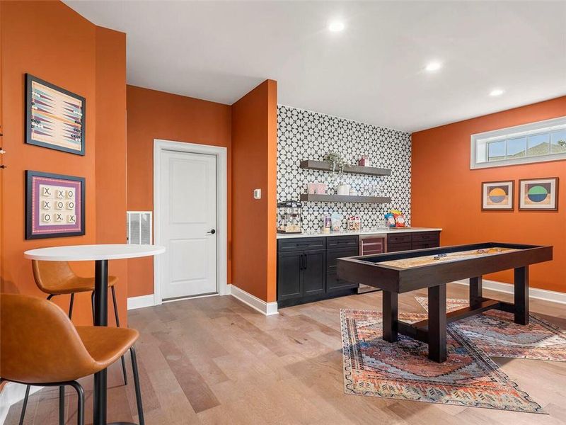 Furnished interior view inside a new home in , Suwanee (Image 18).