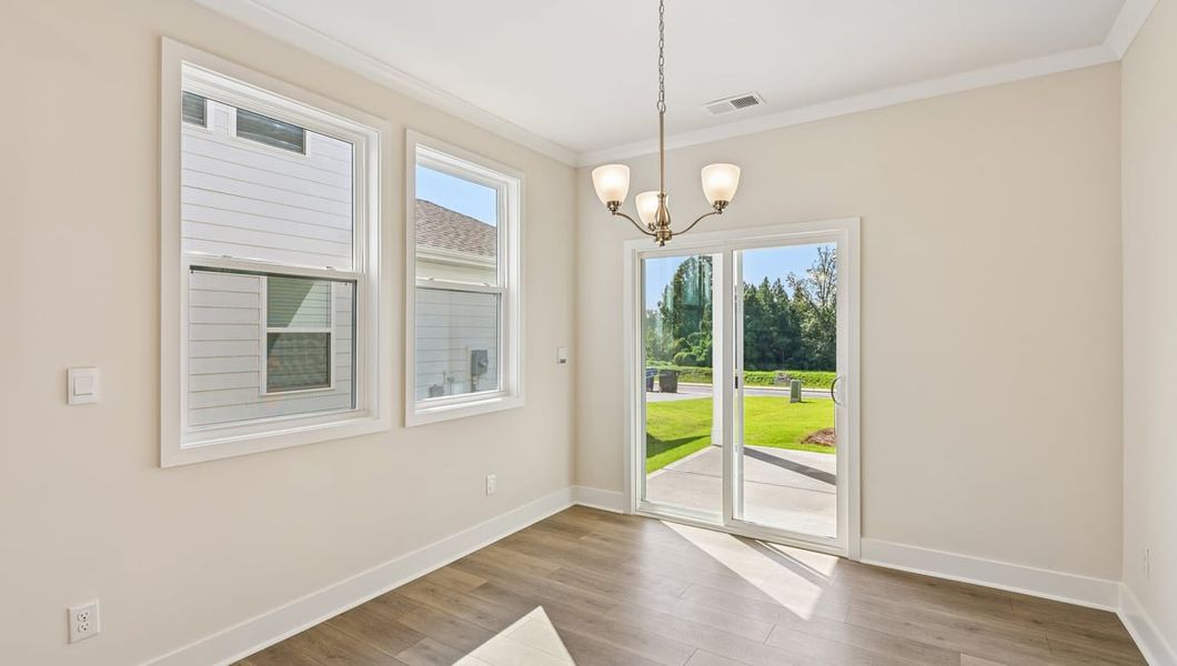 Spacious, unfurnished interior of a new home in Oak Grove Hill, Huntersville (Image 21).