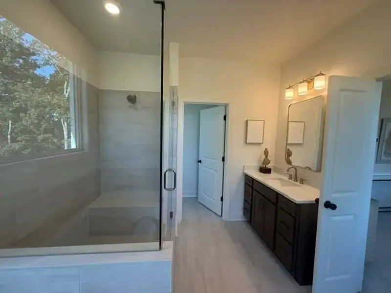 Furnished interior view inside a new home in Millcroft, Buford (Image 8).