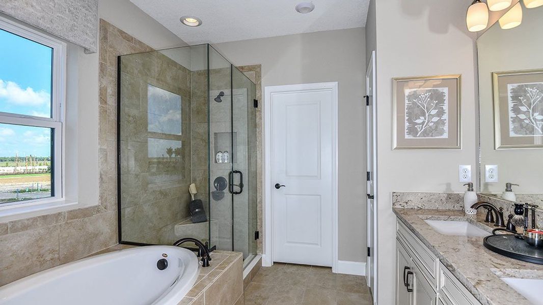 Furnished interior view inside a new home in Skye Ranch Community Group Page, Sarasota (Image 20).