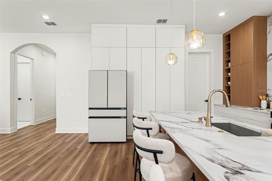 Furnished interior view inside a new home in , Seminole (Image 32).