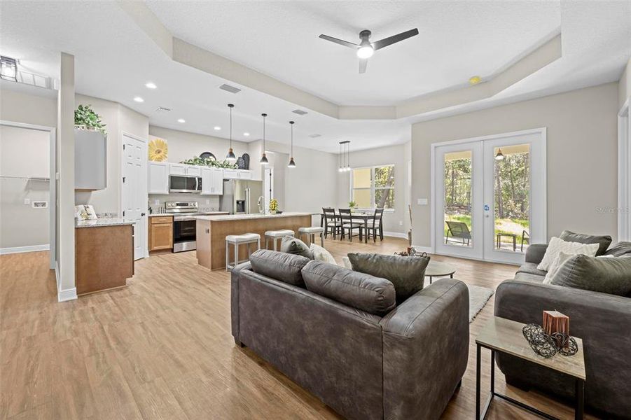 Furnished interior view inside a new home in , Homosassa (Image 13). Furnished interior view inside a new home in , Homosassa (Image 13).