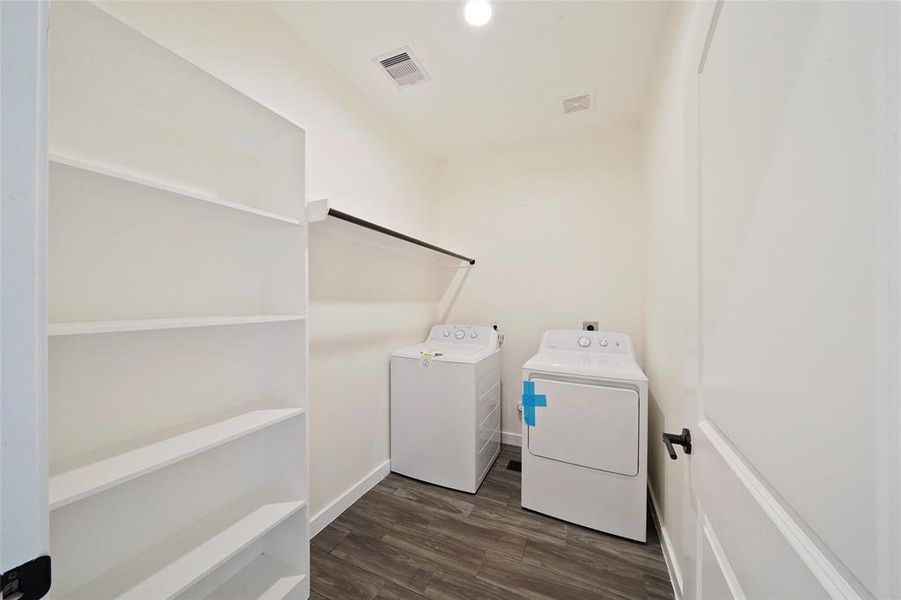 Laundry room on the second floor.