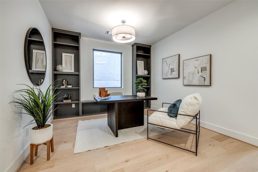 Furnished interior view inside a new home in , Houston (Image 10). Furnished interior view inside a new home in , Houston (Image 10).