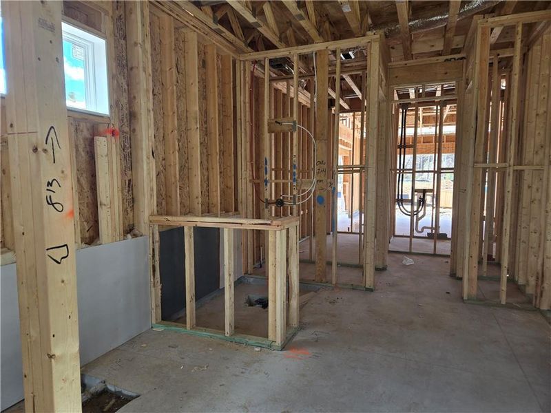 In-progress construction of a new home in Ashbury Commons, Powder Springs, GA (Image 3).