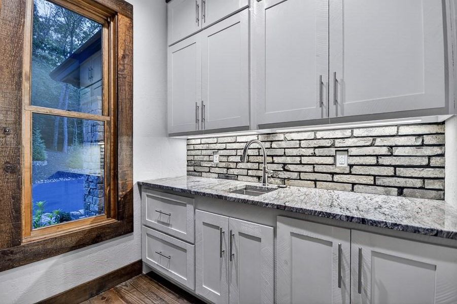 Furnished interior view inside a new home in , Mineral Bluff (Image 5).