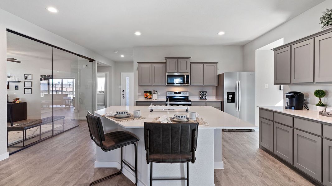 Representative furnished interior of a home built from the Kingston by D.R. Horton in The Parks of Alvarado, Alvarado (Image 7). Representative furnished interior of a home built from the Kingston by D.R. Horton in The Parks of Alvarado, Alvarado (Image 7).