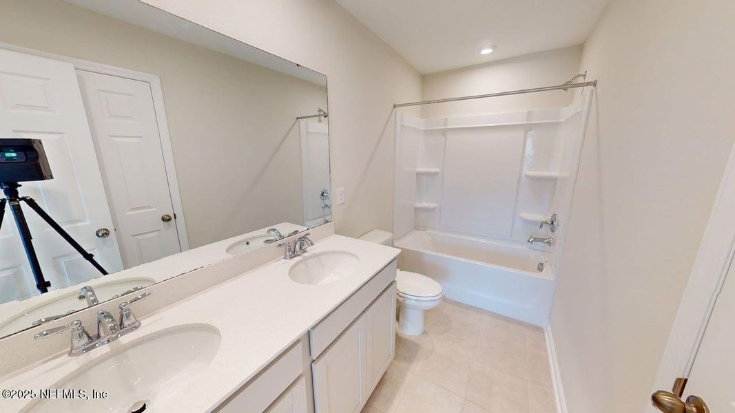 Furnished interior view inside a new home in Sandridge Hills, Green Cove Springs (Image 6). Furnished interior view inside a new home in Sandridge Hills, Green Cove Springs (Image 6).