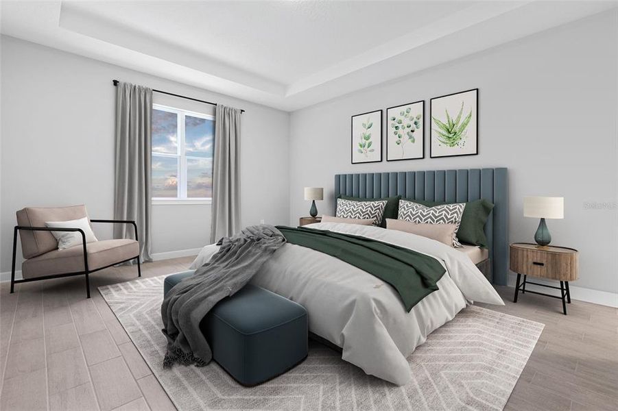 Furnished interior view inside a new home in , Cape Coral (Image 12).