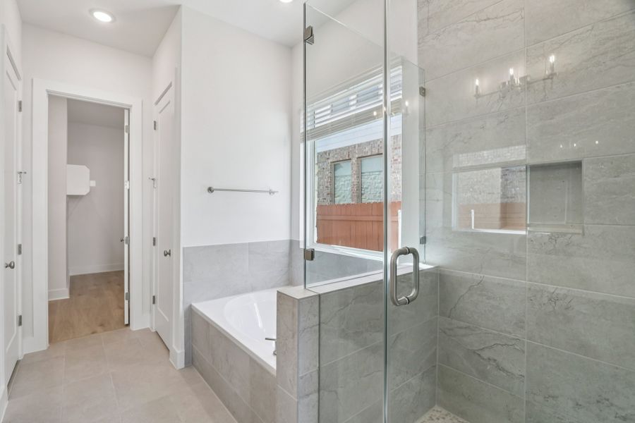 Furnished interior view inside a new home in Sauls Ranch, Round Rock (Image 15). Furnished interior view inside a new home in Sauls Ranch, Round Rock (Image 15).