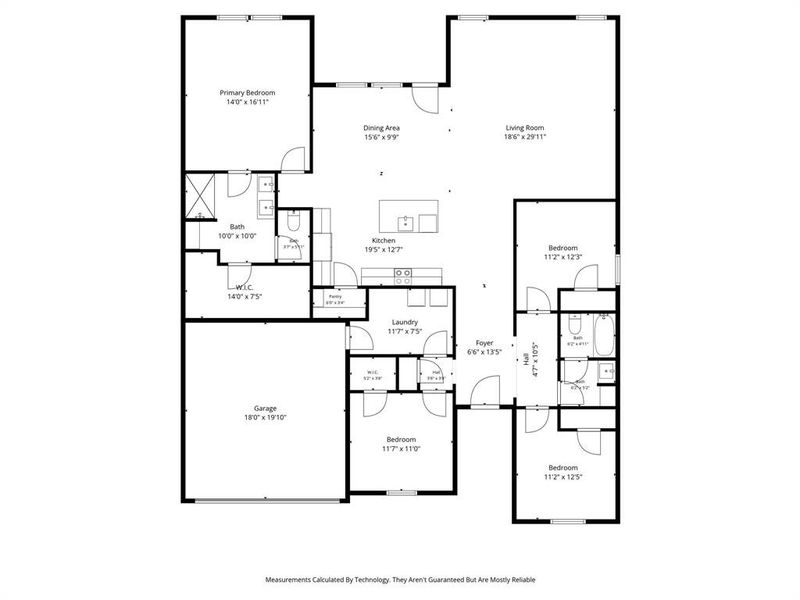 View of home floor plan