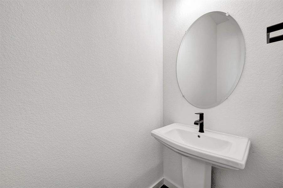 Furnished interior view inside a new home in Heritage, Dripping Springs (Image 10).