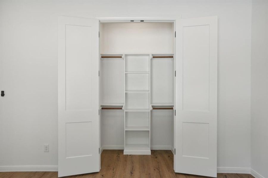 Front Bedroom / Office closet