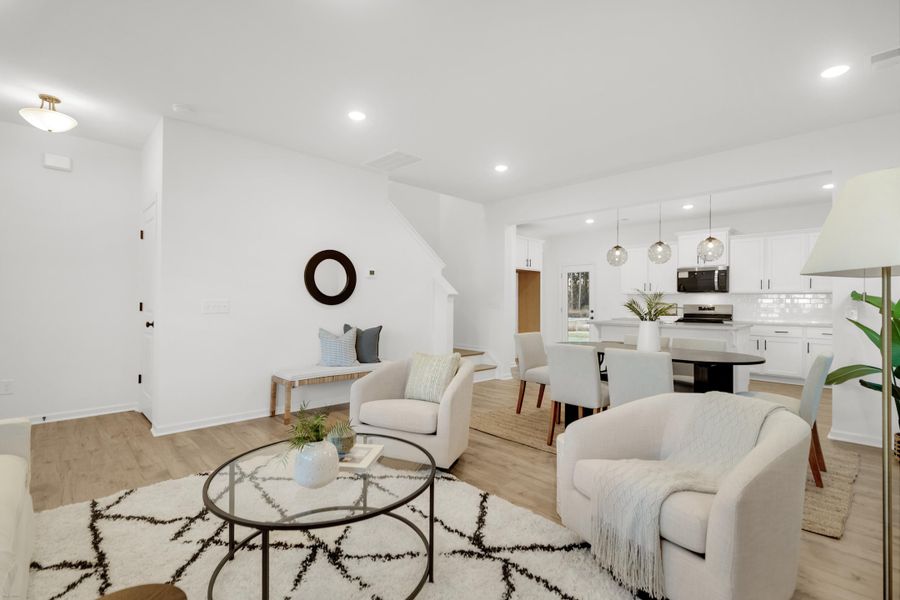 Furnished interior view inside a new home in , Ravenel (Image 28). Furnished interior view inside a new home in , Ravenel (Image 28).