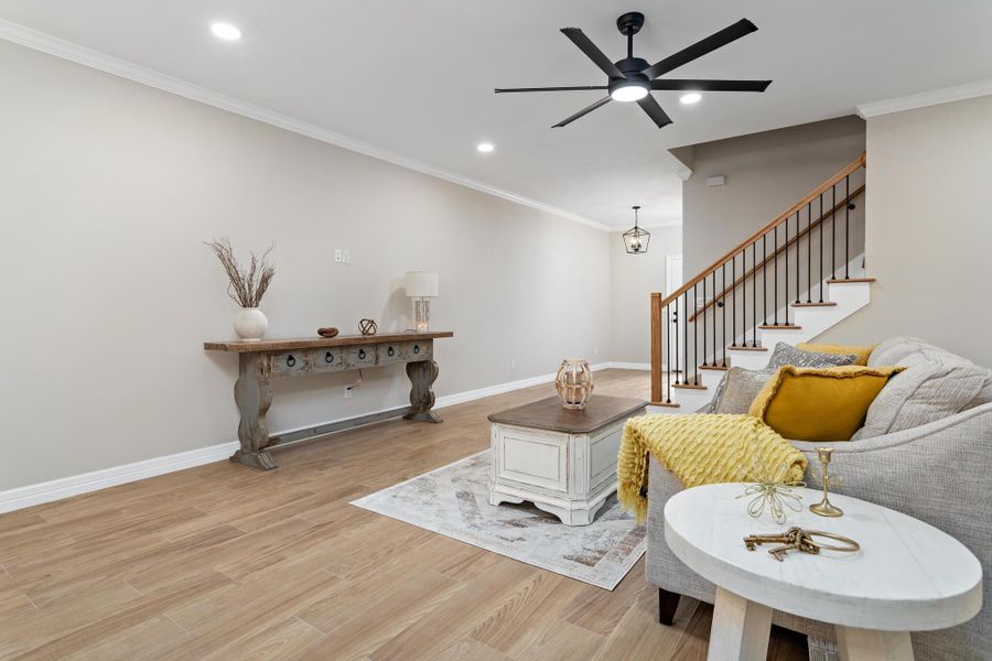 Furnished interior view inside a new home in , Neches (Image 10).