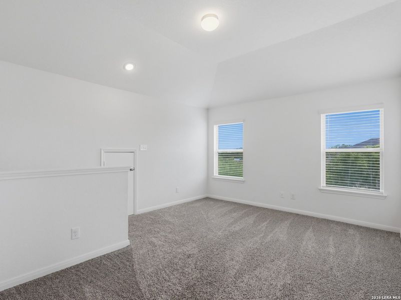 Spacious, unfurnished interior of a new home in Chaparral Ranch, Floresville (Image 29). Spacious, unfurnished interior of a new home in Chaparral Ranch, Floresville (Image 29).