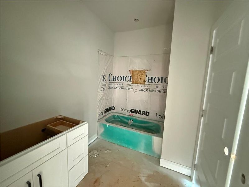 In-progress construction of a new home in , Pendergrass, GA (Image 31).