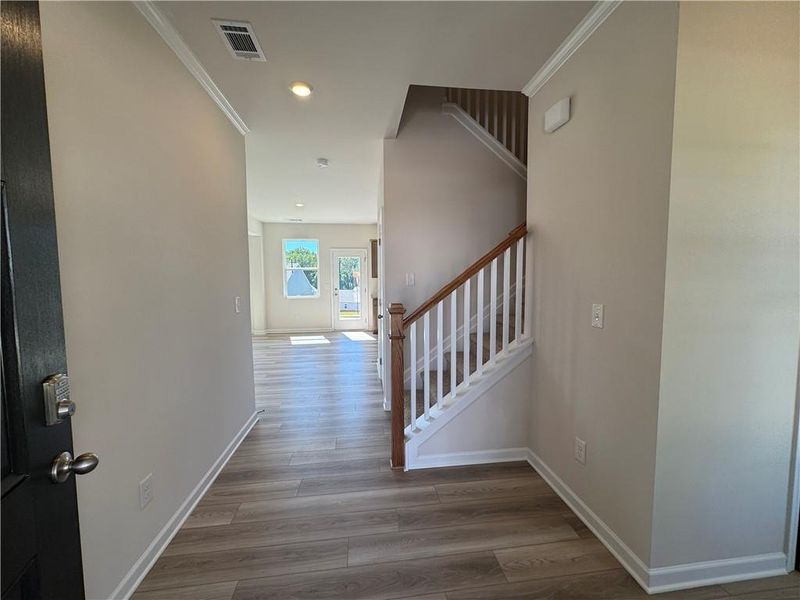 Spacious, unfurnished interior of a new home in The Reserve at Willow Oaks, Canton (Image 14). Spacious, unfurnished interior of a new home in The Reserve at Willow Oaks, Canton (Image 14).