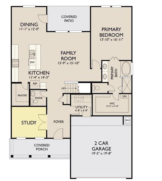 The Hyde Floor plan