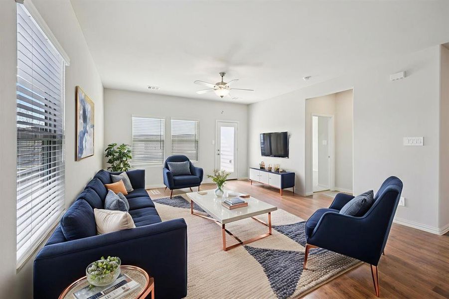 Photo is not of the actual home, but is an inspirational photo of builder’s model home and may depict options, furnishings, and/or decorator features that are not included.