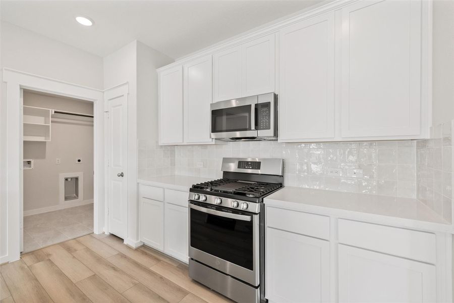 Furnished interior view inside a new home in Cielo, Conroe (Image 3). Furnished interior view inside a new home in Cielo, Conroe (Image 3).