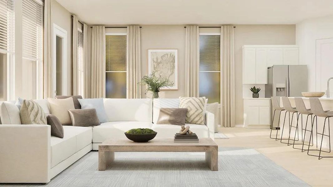 Furnished interior view inside a new home in , Salado (Image 7).