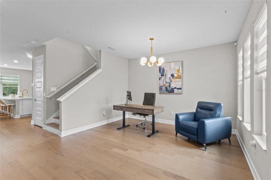 Furnished interior view inside a new home in , Tampa (Image 40). Furnished interior view inside a new home in , Tampa (Image 40).