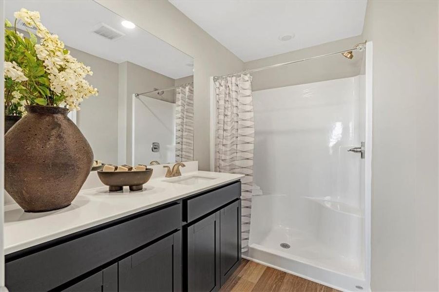 Furnished interior view inside a new home in Salacoa, Calhoun (Image 20).