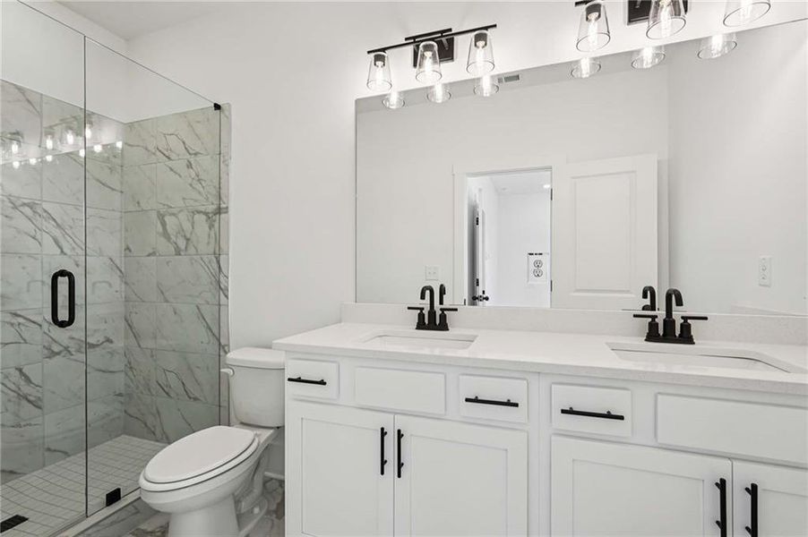 Furnished interior view inside a new home in Park Vue, Atlanta (Image 12).