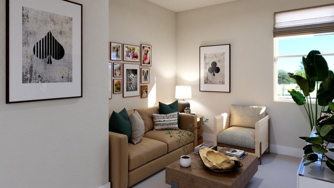 Loft | Zoe at Lariat in Liberty Hill, TX by Landsea Homes