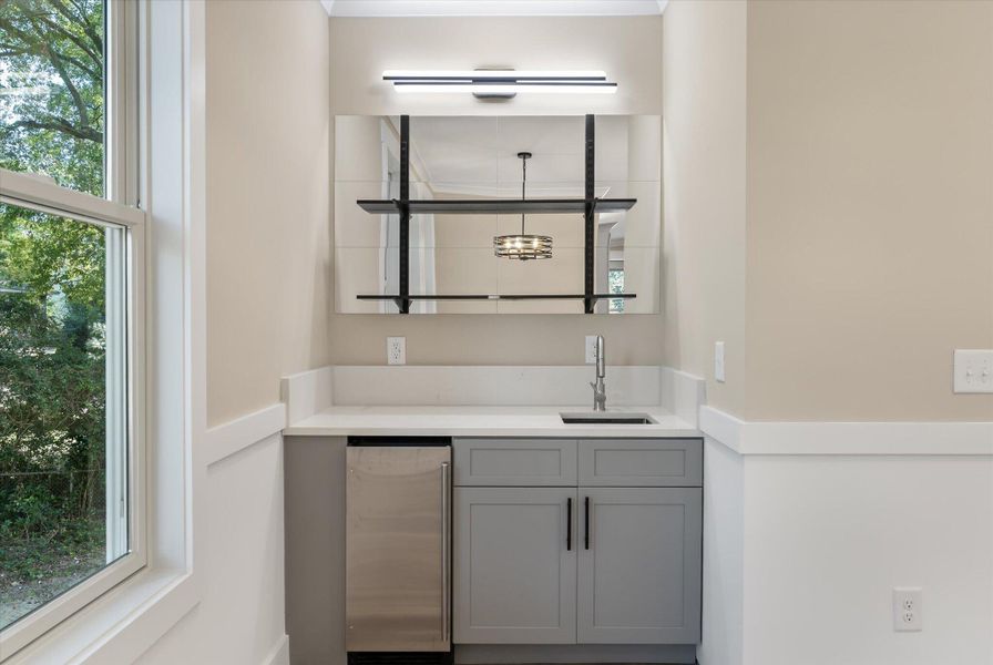 Furnished interior view inside a new home in , Charleston (Image 39).