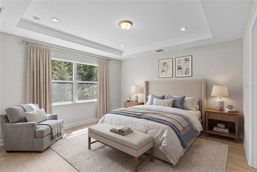 Furnished interior view inside a new home in Cresswind at Hammock Oaks, Lady Lake (Image 4).