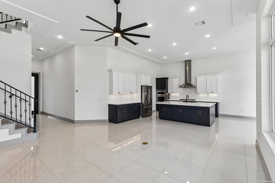 Furnished interior view inside a new home in , San Antonio (Image 6).